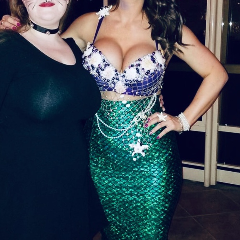 Mermaid costume handmade
